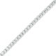 4 CT TW Diamond Tennis Bracelet in 10K White Gold